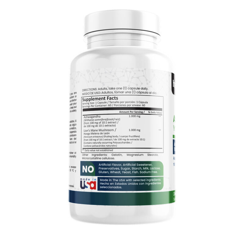 Ashwagandha y Melena de León - nenolab - side